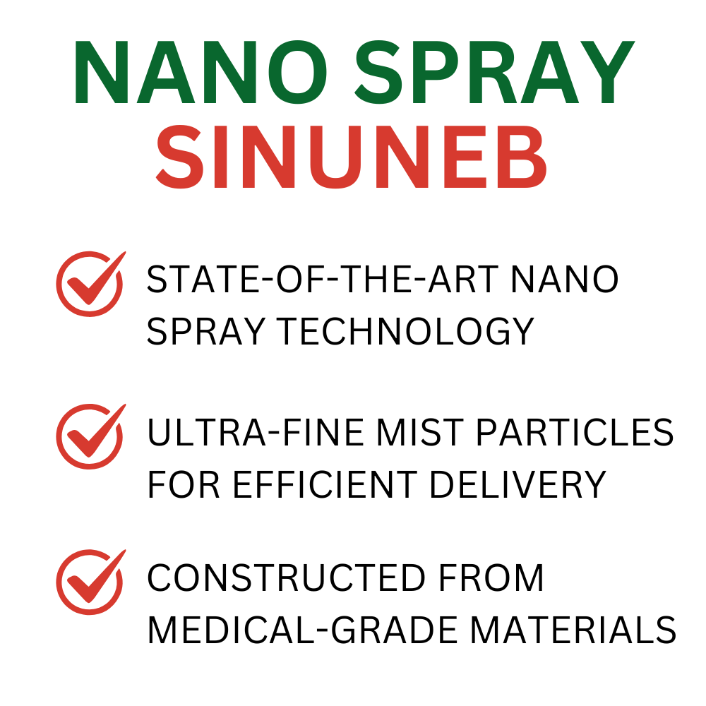 Sinusol® Hand Held Nano Spray Sinuneb Mister